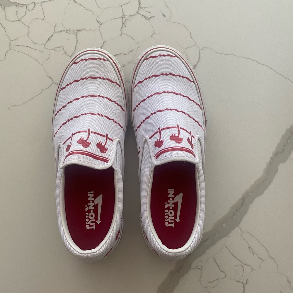Worn once in n out vans style shoe